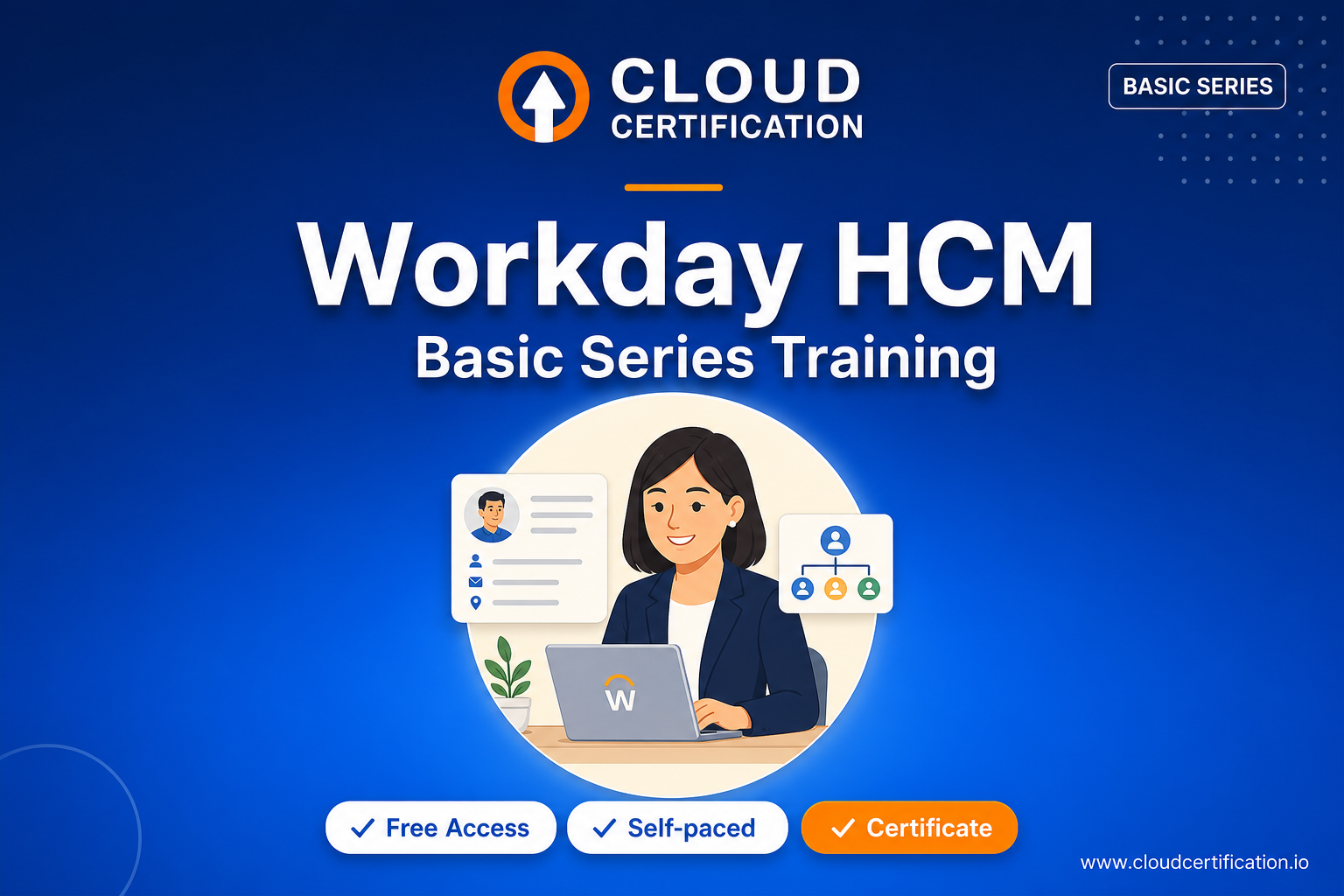 Workday HCM Basic Series course thumbnail